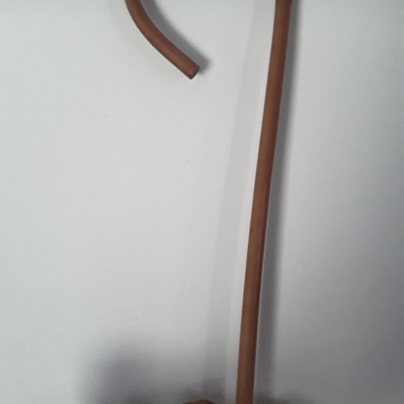 Wicker Hanging Planter with Bamboo Hanger - Picture 4 of 7